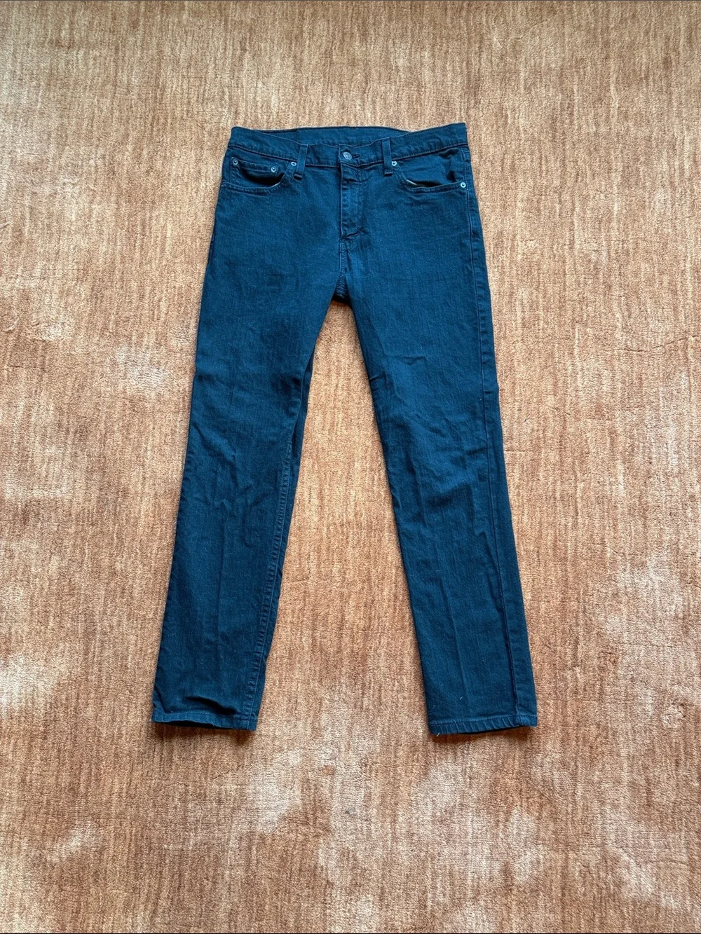 Levi's Slim Straight Men's Jeans - Black Denim